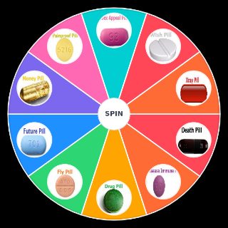 Spin the Wheel: Super Power Pills