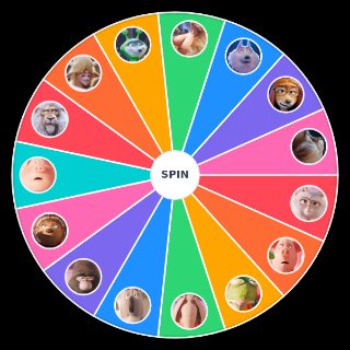 Sing 2 Characters Wheel
