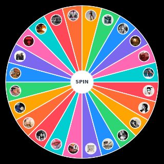 Random Lady Gaga Singles Wheel