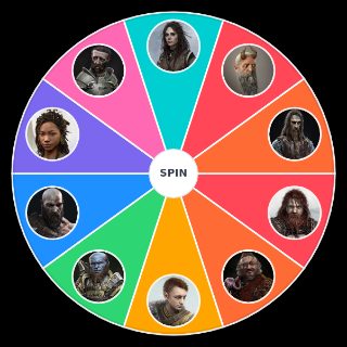 Random God of War Ragnarök Characters Picker