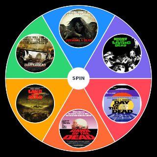 Choose a Random George Romero's 'Of the Dead' series