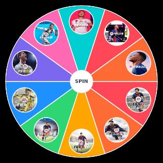 Random Fifa Games(13 22) Wheel
