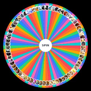 Spin the Wheel: Allusions ALL Weapons & Event [XLII]