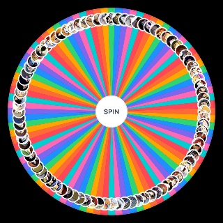 Ghost Eyes Characters Wheel