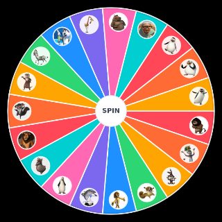 Random Madagascar Cinematic Universe Characters Picker