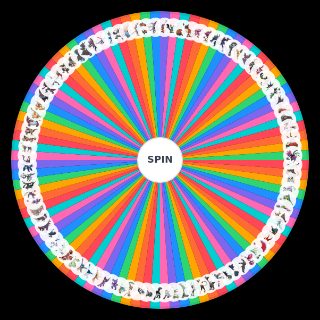 Random Dark Type Pokemon Wheel