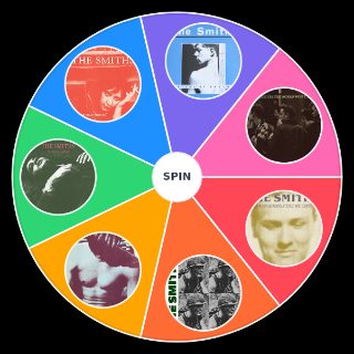 Spin the Wheel: The smiths albums
