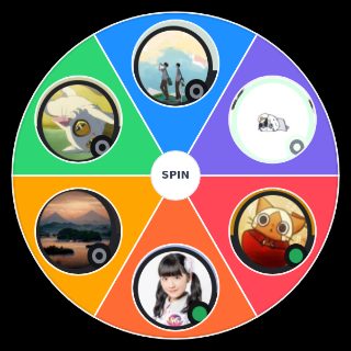 Random apex カスタム用キャラランク Wheel