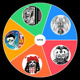 Random Grimes Albums Wheel