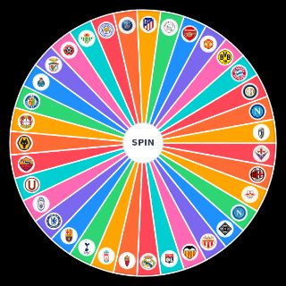 Los mejores equipos de europa Random Picker