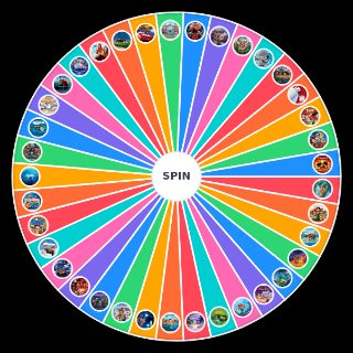 Random Filmes da Disney Wheel