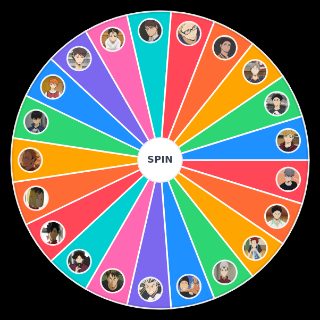 Spin the Wheel: Haikyuu boys you'd fight