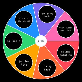 Random your city gave me asthma songs Wheel
