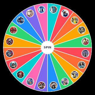 Random Persona Games Wheel