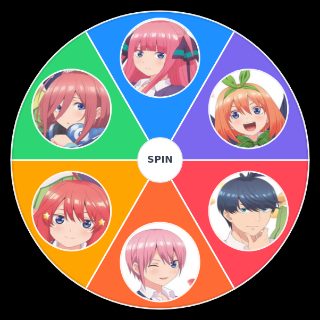 Spin the Wheel: 5 Toubon no Hanayome