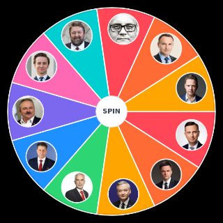 Kandydaci na prezydenta Polski Wheel