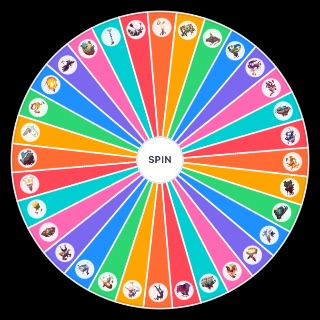 All Gigamax Pokémon Wheel