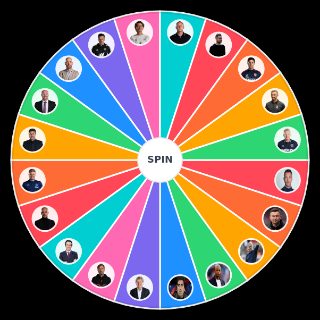 Premier League Managers 23/24 Wheel