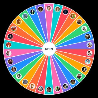 Spin the Wheel: Cartoon Crushes