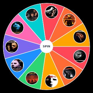 Halloween Franchise Wheel