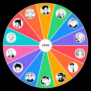 Spin the Wheel: Ao no flag characters