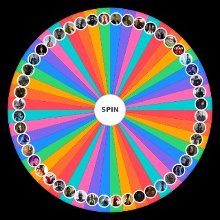 Random All Marvel Movie Heroes Up to Wandavision Wheel