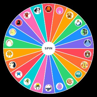 Spin the Wheel: HORA DE AVENTURA