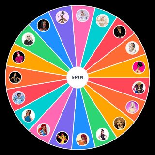 Random RuPaul's Drag Race Winning Queens Season 1 13 (AS1 5) Wheel