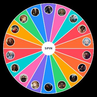 Spin the Wheel: Acotar, Acomaf, Acowar, Acofas Characters