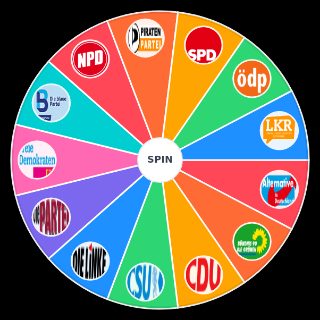 Choose a Random German political parties