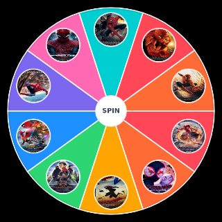 Spider Man Movies 2023 (Across the Spiderverse) Random Picker
