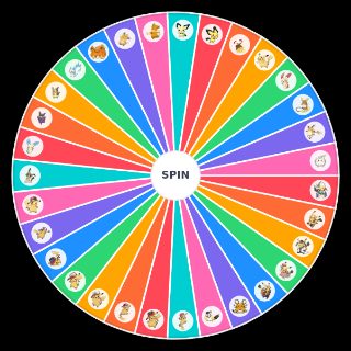 Random Pikachu Variants / Pikaclones Wheel