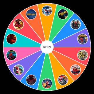 Random Spider Man Media Wheel