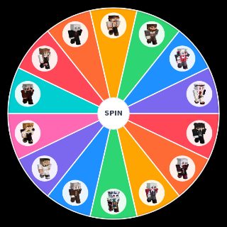 Random Vampires smp members Wheel