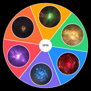 Random Infinity Stones Marvel Cinematic Universe Wheel