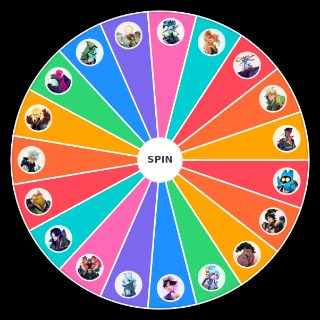 Random Supervive Hunters (up to date) Wheel