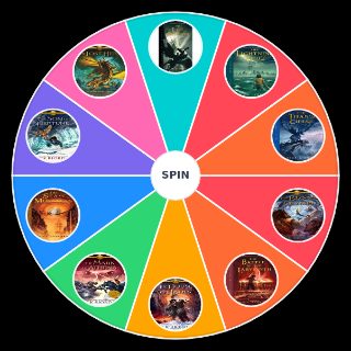 PJO/HoO Books Wheel