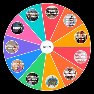 Pick a Random Grease songs