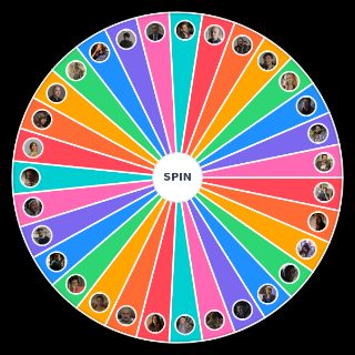 Random Barry Characters Wheel