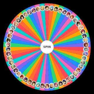 Random Punchability of enstars characters Wheel