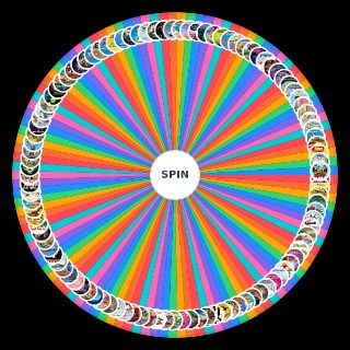 Spin the Wheel: Desenhos animados