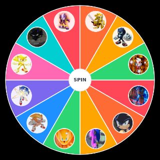Random Sonic Transformations Wheel