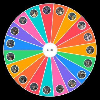 Shadow fight arena characters Wheel