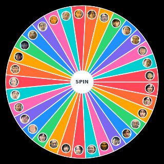 Spin the Wheel: Squid Game Characters