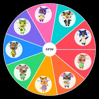 Random Animal Crossing villagers: koala Picker