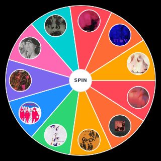 Random My Bloody Valentine: Worst To Best Wheel