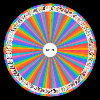 100 Flavours of Ice cream Wheel