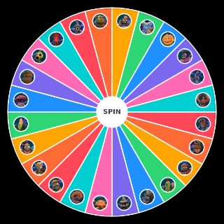Random Battle For Neighborville Characters Wheel