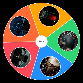 All 5 Insidious Movies with the red door Random Picker