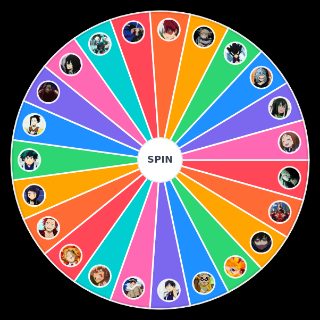 Random MY HERO ONE'S JUSTICE | TOMUARA Wheel